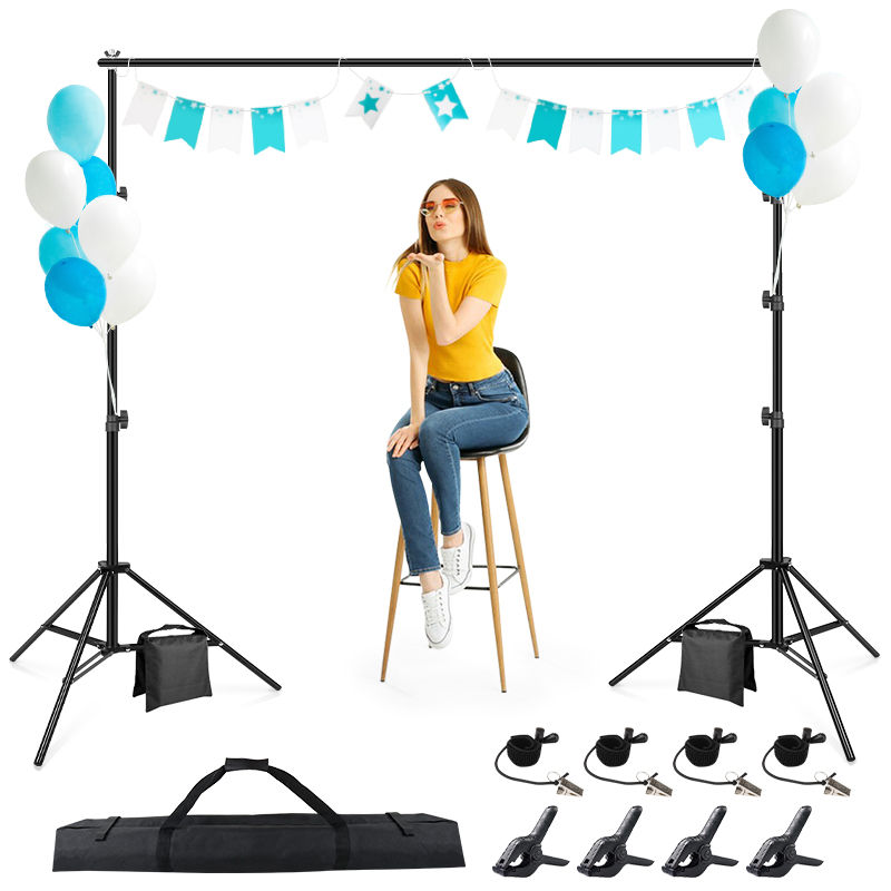 Backdrop Stand Kit - 비디오 사진 스튜디오 배경 지지대 시스템