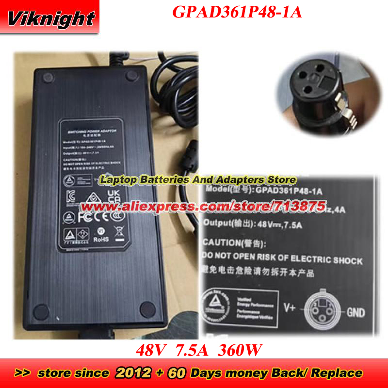 Photography Uk - GPAD361P48-1A AC 어댑터 48V 7.5A 360W