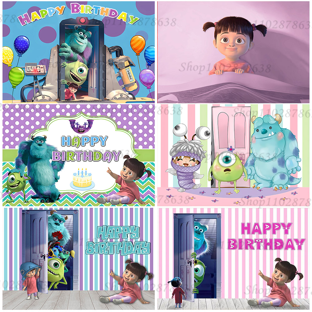 Photography University - Monsters Inc 대학 테마 부 걸