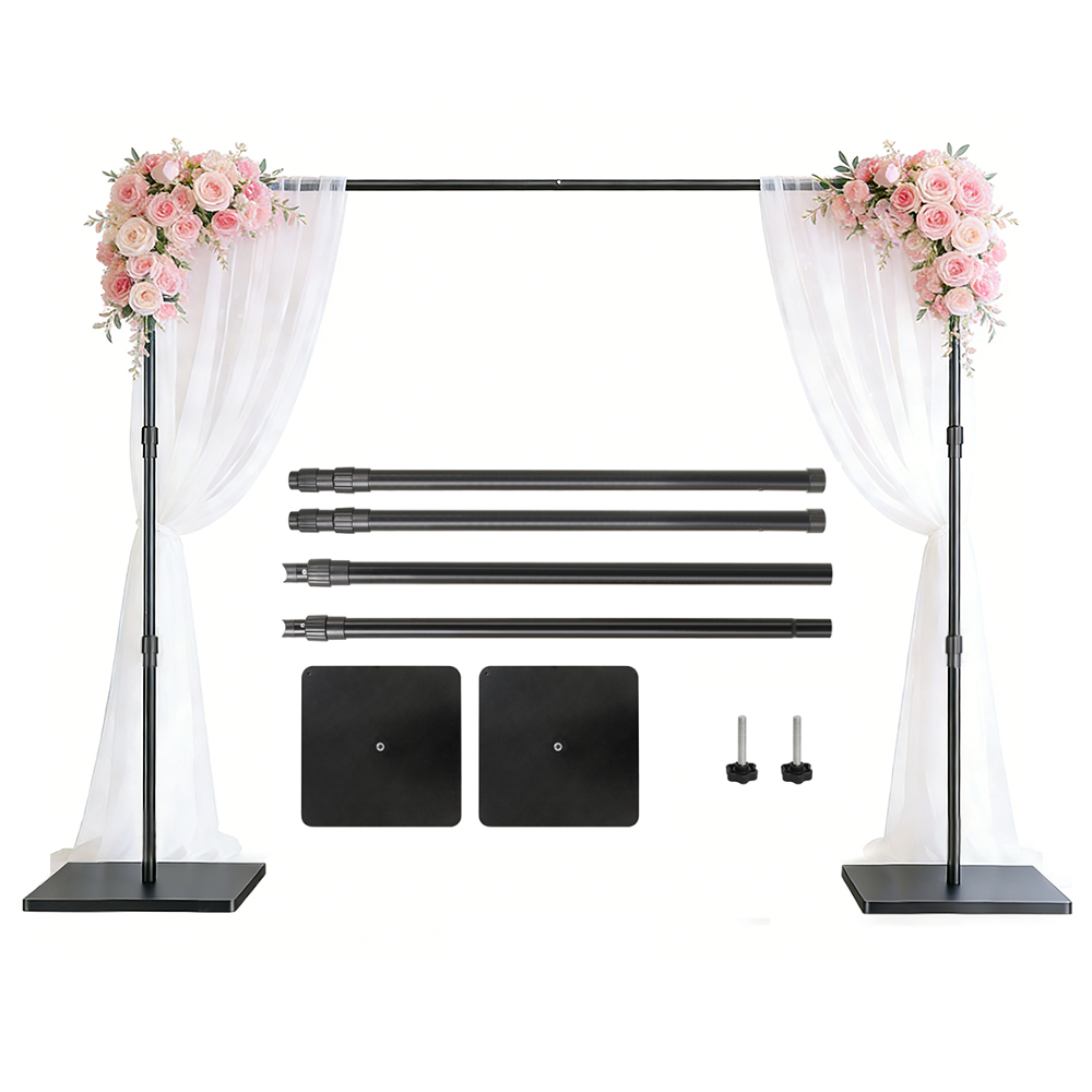 Backdrop Stand Kit - 2.4X3M 헤비 듀티 배경막 스탠드 사진