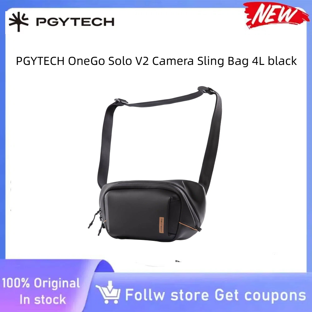 Photography Solo - PGYTECH 4L 카메라 슬링백 PU 코팅