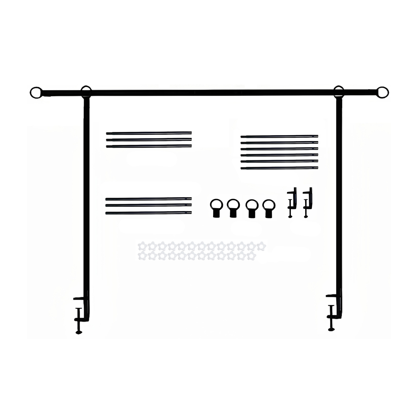 Backdrop Stand Kit - 조절 가능한 테이블 위 아치 스탠드