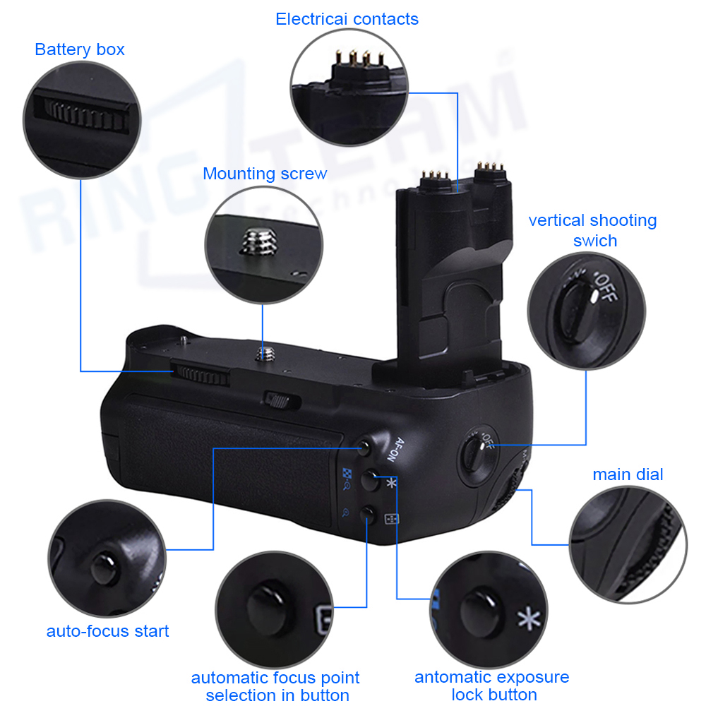 Canon EOS 7D 디지털 SLR 카메라용 수직 배 - Camera Battery Grip 리뷰 및 가격