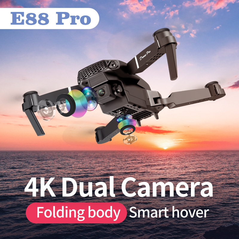 E88pro 드론 전문 Dron 광학 흐름 4k 듀얼  - Photography Pro 리뷰 및 가격