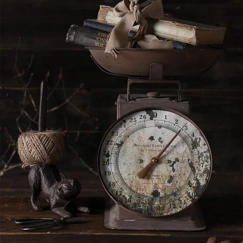 빈티지 음식 스타일링 저울 앤티크 사진 소품 레트로 홈 - Photography Still Life 리뷰 및 가격