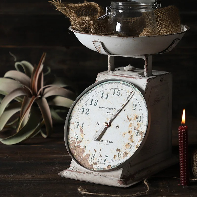 빈티지 음식 스타일링 저울 앤티크 사진 소품 레트로 홈 - Photography Still Life 리뷰 및 가격