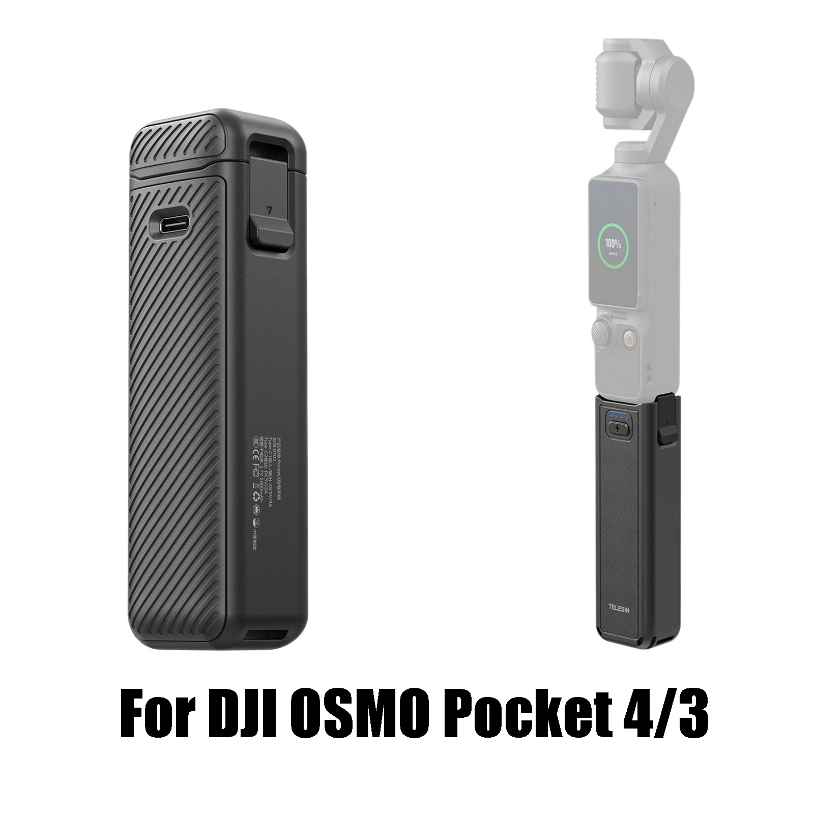 DJI 오즈모 포켓 4 3 카메라용 5000mAh 배터 - Camera Battery Grip 리뷰 및 가격