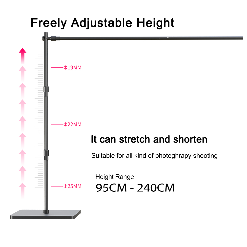 2.4X3M 헤비 듀티 배경막 스탠드 사진 배경 지원  - Backdrop Stand Kit 리뷰 및 가격