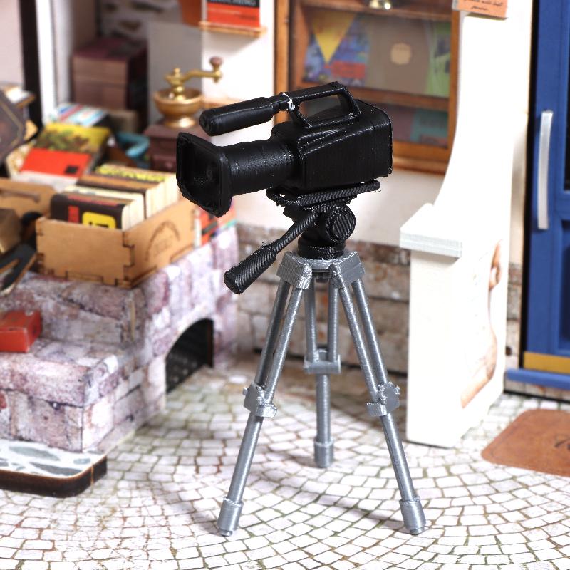 미니 비디오 카메라 삼각대 모델 1:12 스케일 인형  - Photography Ideas 리뷰 및 가격