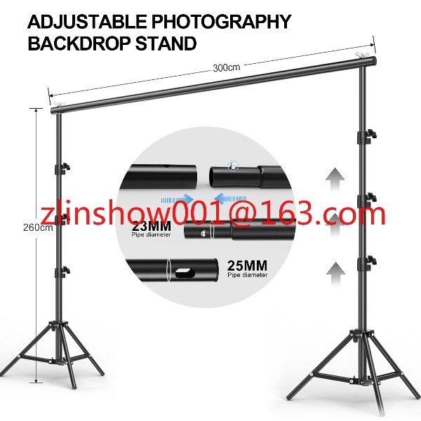포토 스튜디오 장비 2.6*3m/2*3m 배경 스탠드  - Backdrop Stand Kit 리뷰 및 가격