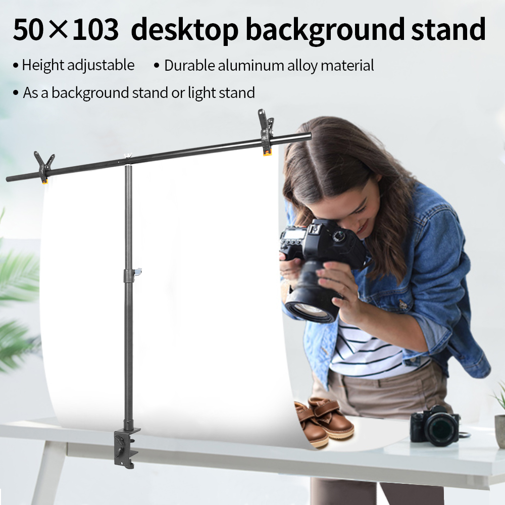 조정 가능한 작은 책상 T 자형 삼각대 스탠드 배경 배 - Backdrop Stand Kit 리뷰 및 가격