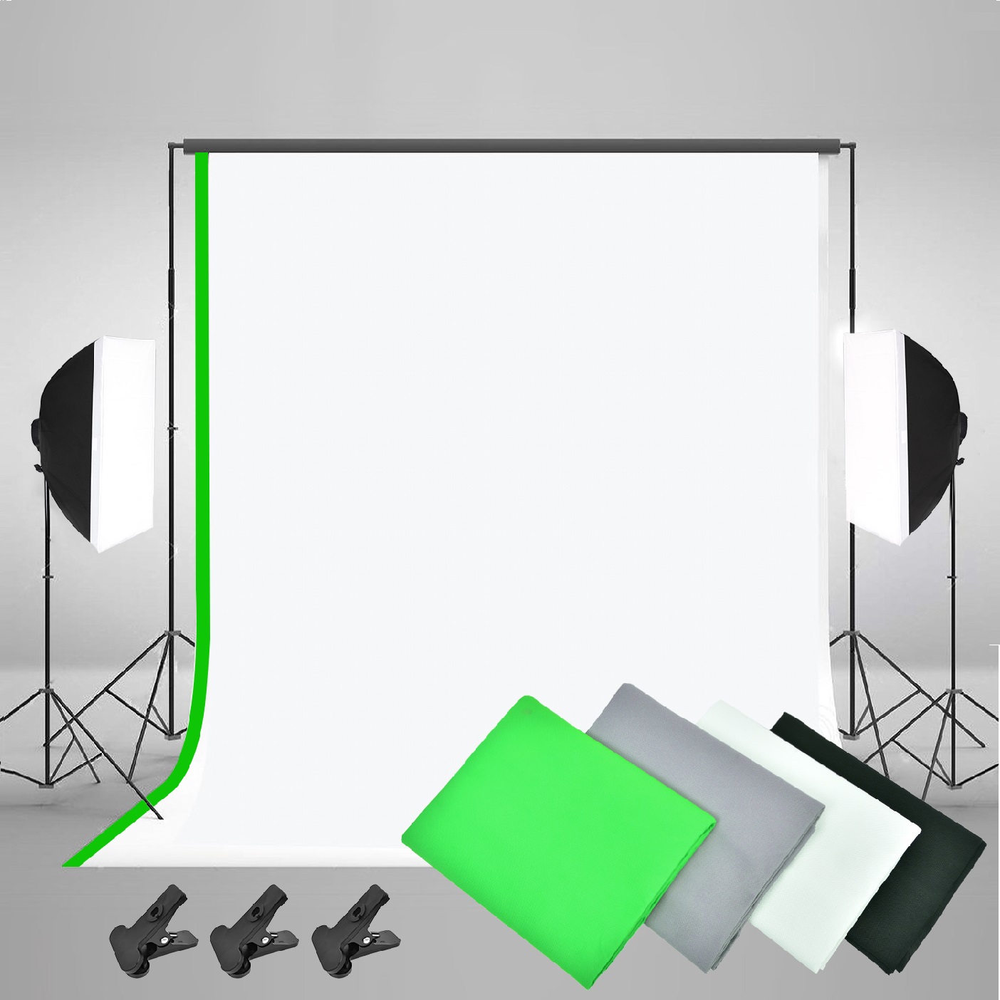 골드셀러 풀세트 사진 촬영 키트 포토 스튜디오 소프트박 - Backdrop Stand Kit 리뷰 및 가격