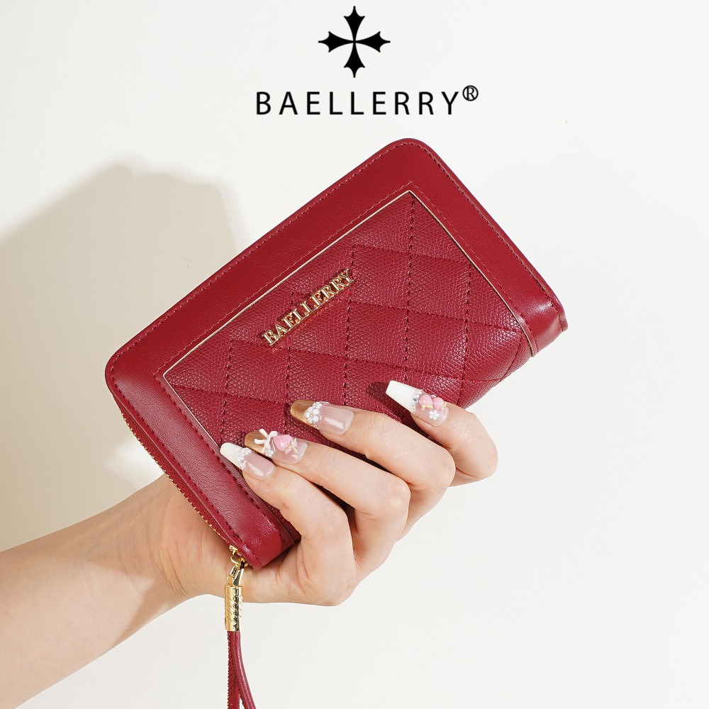 Baellerry 여성용 긴 지갑 Pu 가죽 지갑 격자 - Photography Ideas 리뷰 및 가격