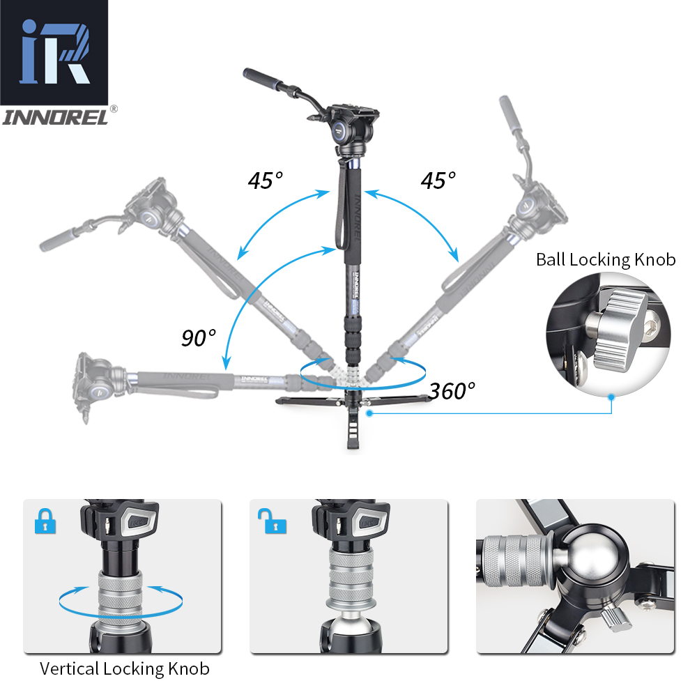 INNOREL 탄소 섬유 모노포드 키트, DSLR 카메 - Photography Pro 리뷰 및 가격