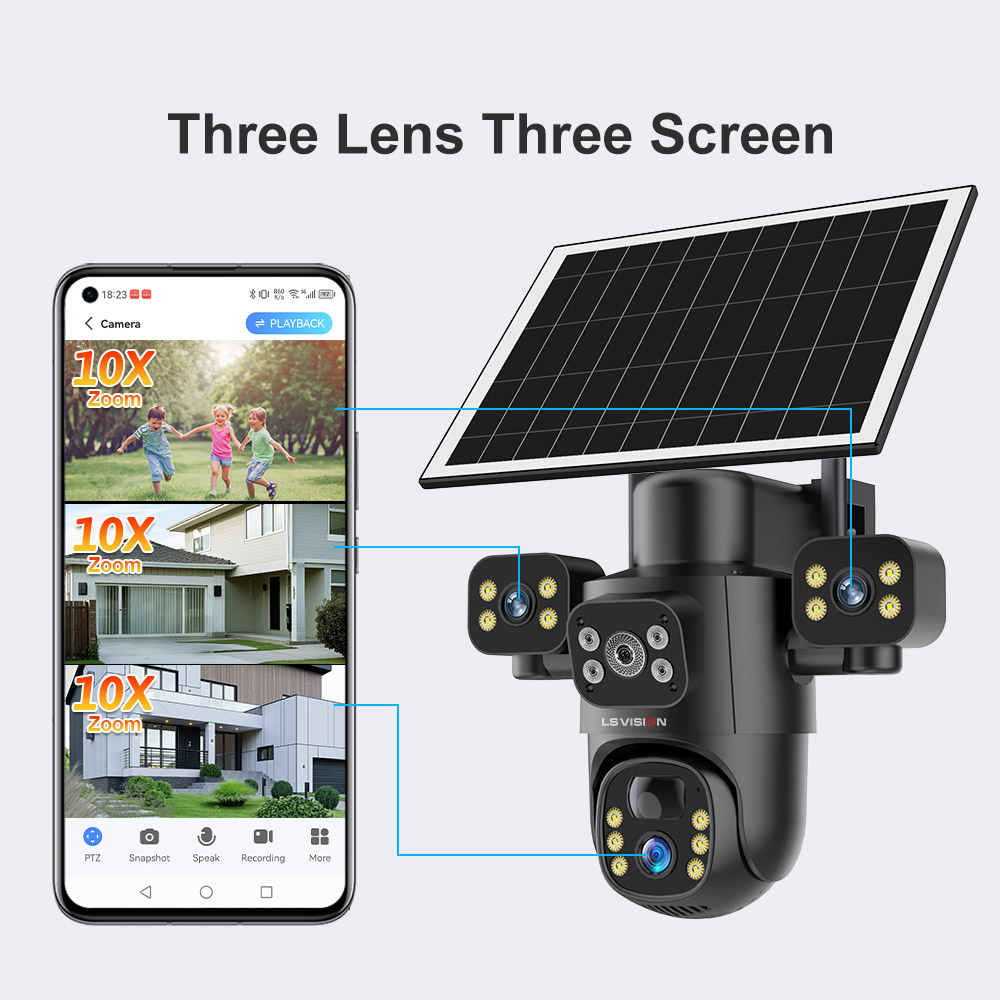 LS VISION 4G / WiFi 태양광 카메라 3렌 - Photography Uk 리뷰 및 가격