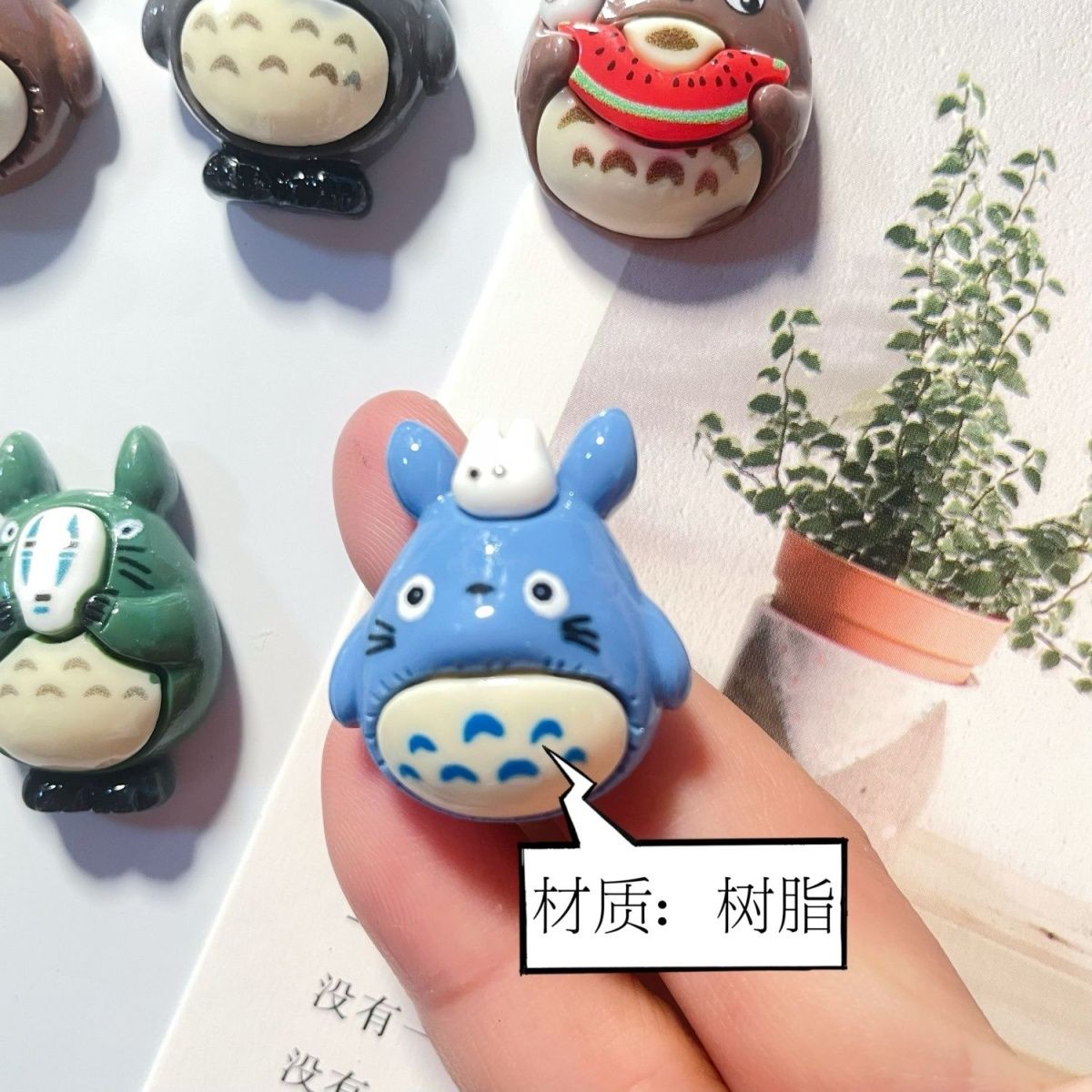 토토로 애니메이션 레진 냉장고 자석 귀여운 만화 캐릭터 - Photography Ideas 리뷰 및 가격